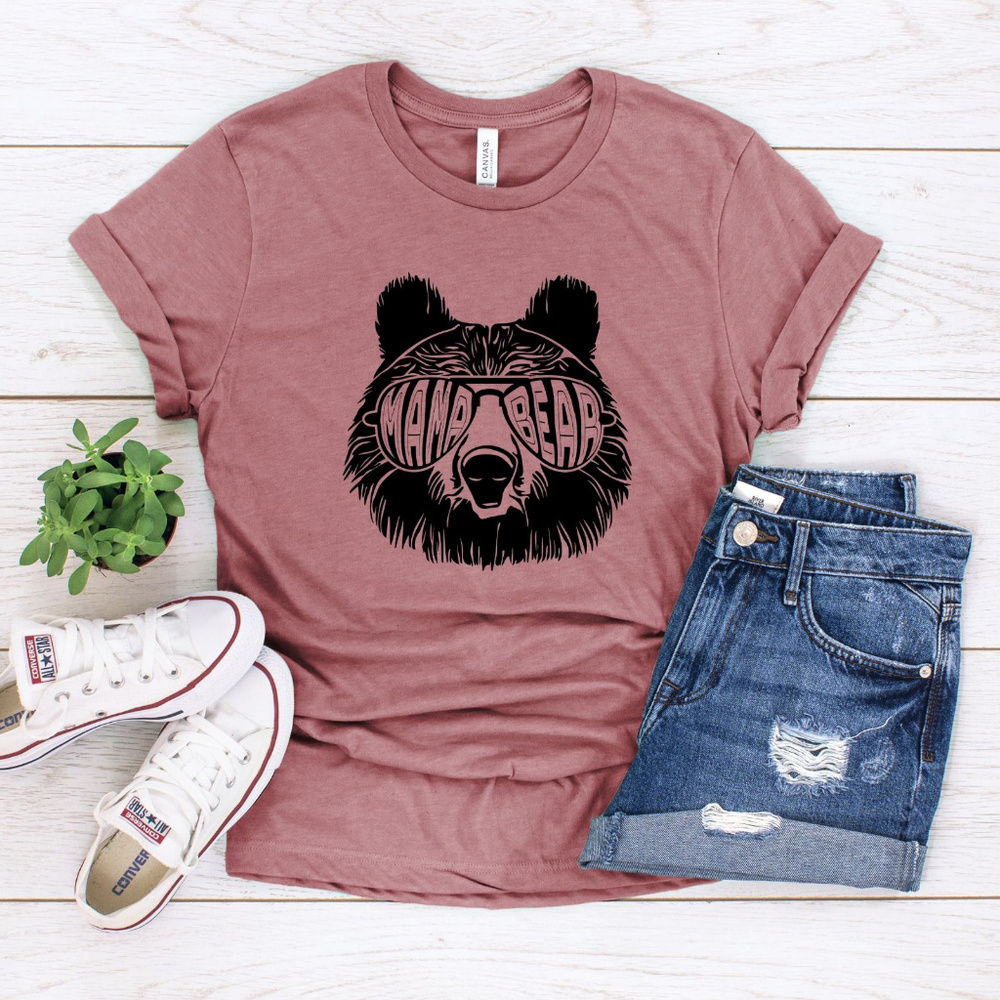 Mama Bear Shirt © Mom Life T Shirt / Cute New Mom